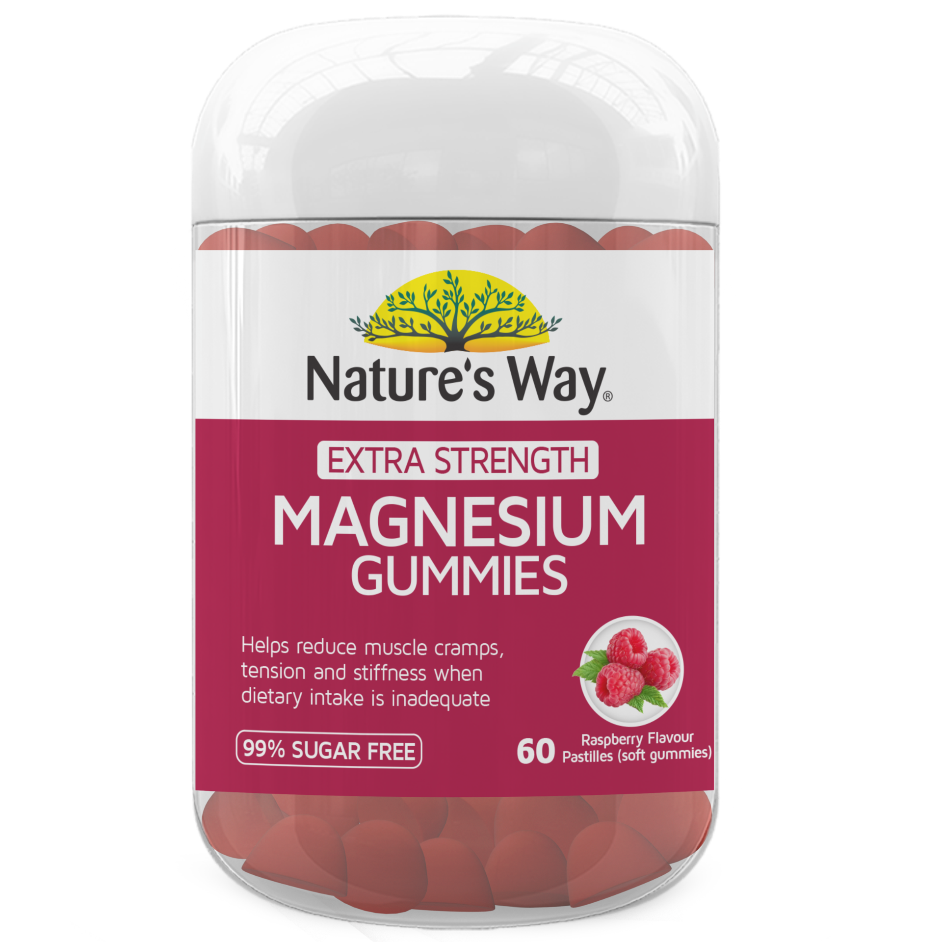 Nature's Way Extra Strength Magnesium 60 Gummies 